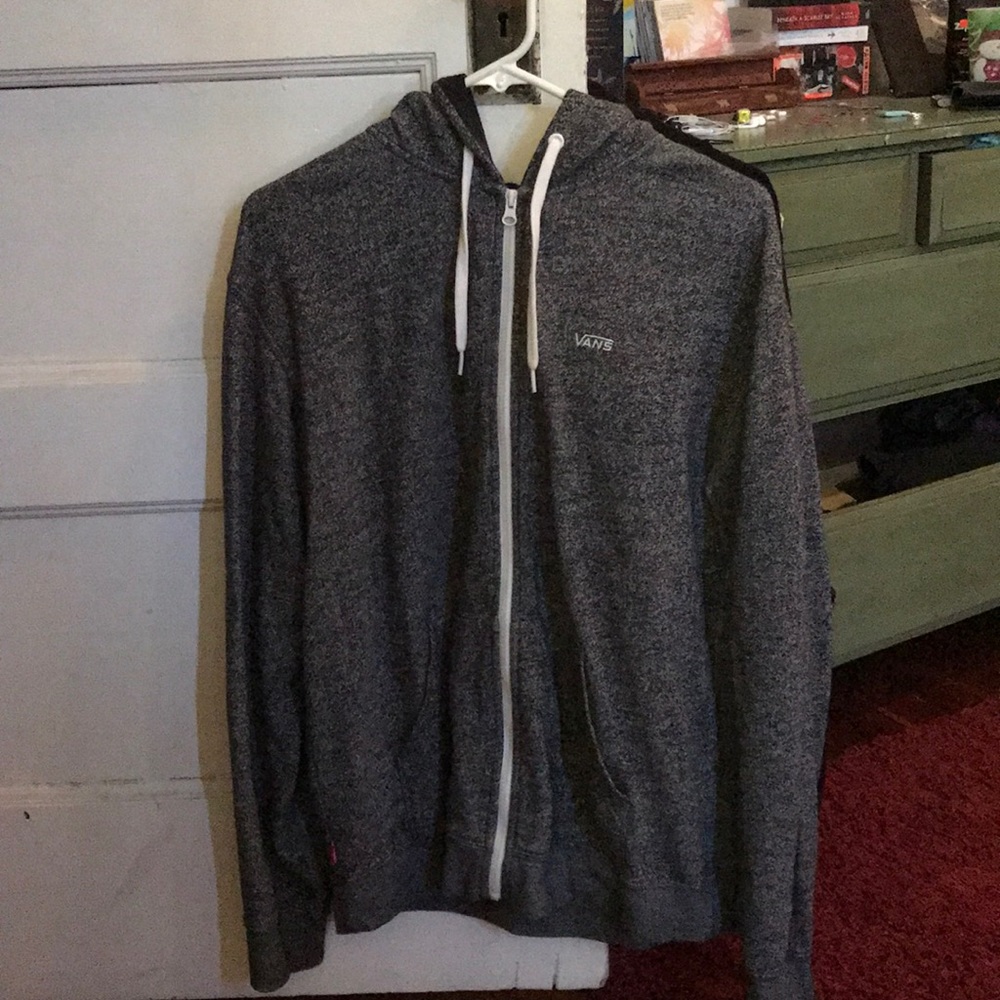 Vans zip up hoodie